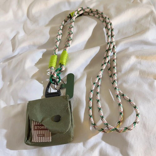 Anti-Lost Lanyard Coin Purse Cartoon Money Bag Funny Phone Bracelet Girl Boy - Photo 8 sur 9