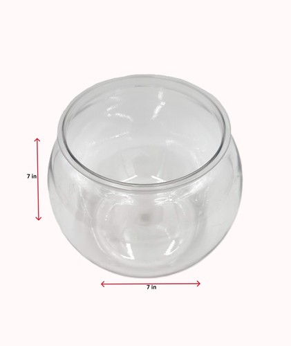 1 Gallon Fish Bowl Clear - Picture 2 of 4
