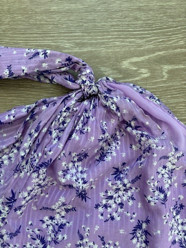 Ulla Johnson Enid Bluse Damen Größe 6 Flieder Blumenmuster Bloomcore Feminin Preppy - Bild 7 von 9