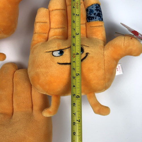 X3 TY Beanie Baby 6 Zoll HI 5 Emoji Film Plüschtiere Stofftiere Spielzeug 2 Neu mit Etikett Herzanhänger - Bild 10 von 10