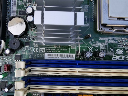 G43D01A1-1.0-6KS3H Soket.775 DDR3 Motherboard With CPU for acer Veriton X480G - Afbeelding 4 van 4