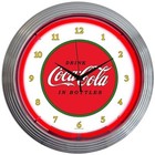 Coca-Cola 1910 Classic Neon Clock 15"x15"