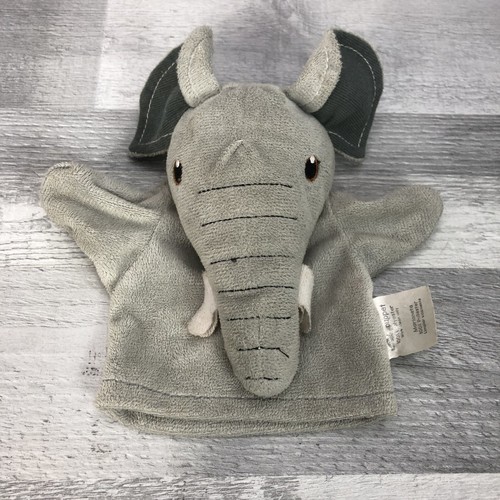 Elefant Handpuppe Stofftier klein 