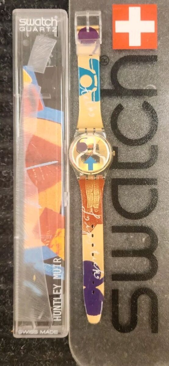 Swatch Watch Artist Set with the TICKING BRAIN GK247 by Jo Swatch Watch Artist Set with the TICKING BRAIN GK247 by Jo
