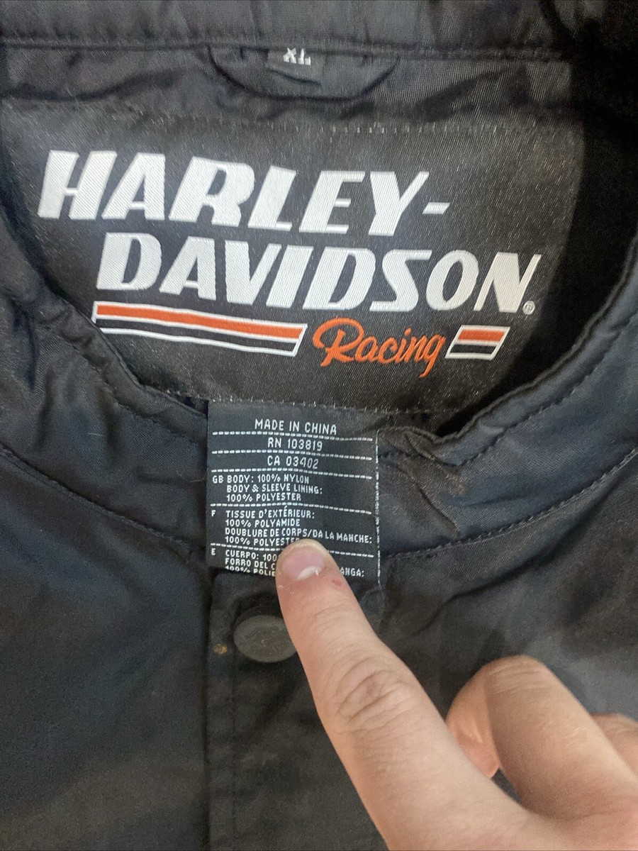 Harley Davidson Racing Screamin' Eagle Performance Black