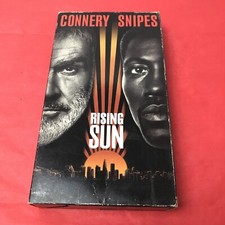 Rising Sun VHS Tape Sean Connery Wesley Snipes