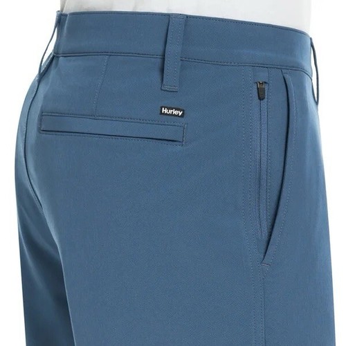 Pantaloni da golf Hurley uomo ibridi corti elasticizzati asciugatura rapida palestra tecnica passeggio estivi nuovi - Foto 5 di 26