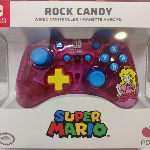 Controlador de interruptor con cable PDP Rock Candy con licencia oficial - Princess Peach - Imagen 4 de 9