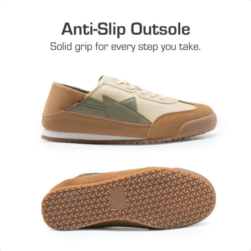 Boys Girls Slip On Sneakers Foldable Back Retro Casual Walking Shoes - Picture 7 of 22