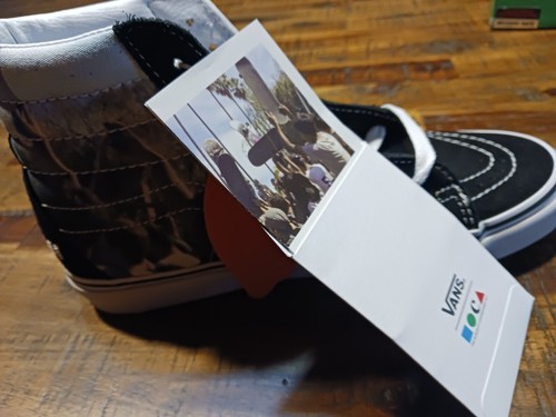 Vans X Moca SK8-HI Frances Stark Sneakers WOMENS Sz 7.0 Mens 5.5 NEW W/O BOX - Picture 5 of 13