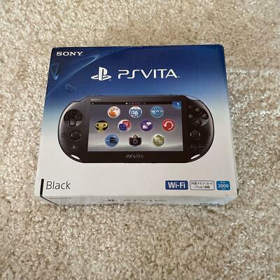SONY PlayStation PS Vita black PCH-2000 ZA11 Console Wi-Fi model NEW japan  f/s | eBay