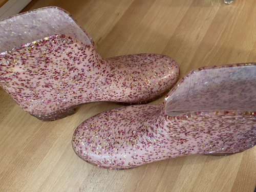 Bunte ausgefallene Gummistiefel, Sternchenmuster, Gr. 40 - Bild 6 von 6