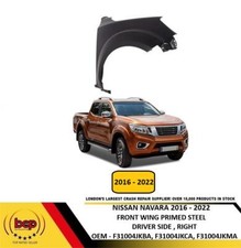 NISSAN NAVARA 2016 - 2022 FRONT WING PRIMED STEEL DRIVER SIDE RIGHT