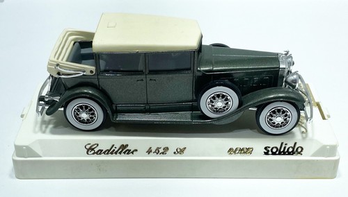 SOLIDO CADILLAC 452A VERDE 4085 MODELO COCHE ESCALA 1:43 - Imagen 2 de 2