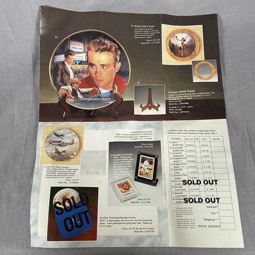 Star Wars Trilogy Skywalker Plate Collection Han Solo Princess Leia COA 1992 - Picture 6 of 10