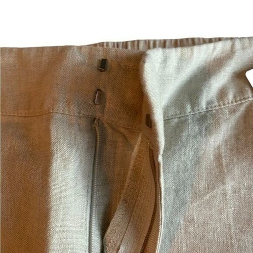 Athleta Womens Voyager Linen Shorts Size 22 Beachy Lagenlook Minimalist Nautical - Picture 6 of 11
