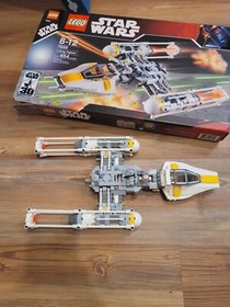LEGO 7658 Star Wars Y-Wing Fighter - Retired, with minifigs and box