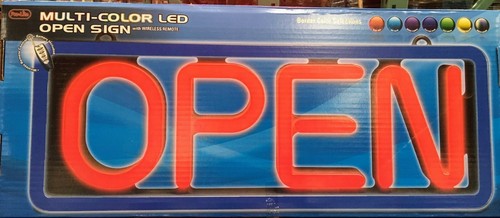 Pro-Lite NEON Style LED OPEN Sign - Picture 2 of 4