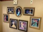Royal Rooms Port Orleans Resort Original Disney Prop ~ Set of 7 Princess Art