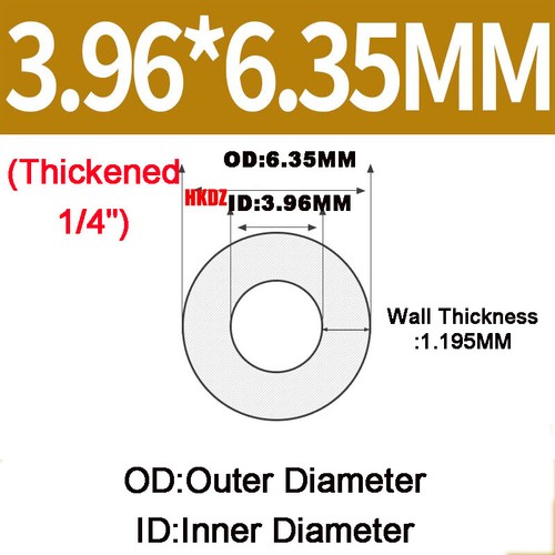 Polytetrafluoroethene Tube Hose Pipe High Temp Clear PFA FEP F46 0.8mm-14mm ID - Picture 21 of 74