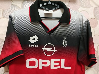 Lotto ACミラン ユニフォーム 1995-1996 AC MILAN 1995 1996 HOME FOOTBALL SHIRT SOCCER JERSEY LOTTO