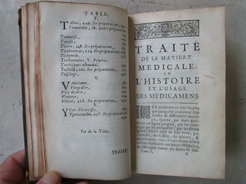 PITTON DE TOURNEFORT : MATIERE MEDICALE, usage des médicaments, 1717. 2 vol. - Picture 4 of 12