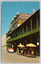 Postcard St Louis Missouri Antoine's Restaurant Posted 1956 