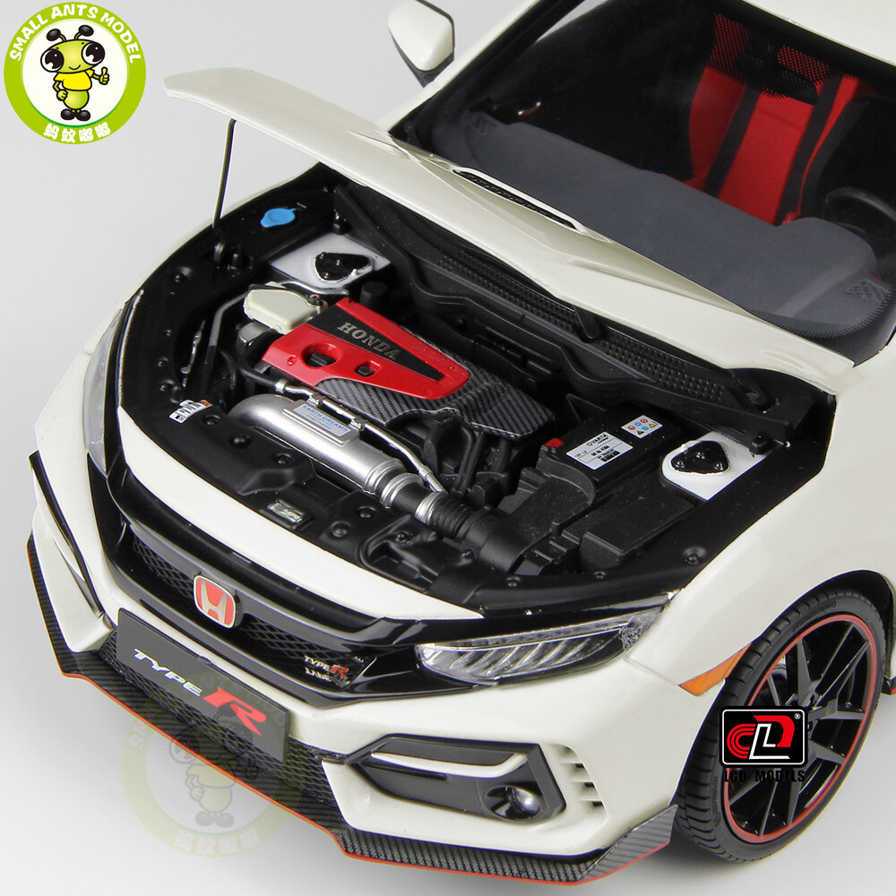 1/18 LCD Honda Civic Type-R Type R 2020 FK8 White Diecast