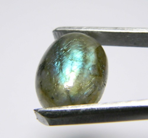 13.17 Carats Natural Multicolor Labradorite Cabochon Gemstone Oval MLB24 - Picture 4 of 4