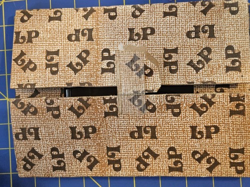 NOS MCM Sable Brown Ceramic Oval Double Light Switch Plate Cover 5"x6.5" - Picture 7 of 7