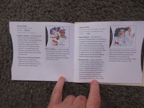 V/A "RUMBLE & SCRATCH-CAPITOL BLUES COLLECTION SAMPLER" 1995 PROMO 18 TRX.RARE - Picture 5 of 13