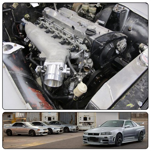 Drosselklappe Q45 80MM Für Nissan Skyline R33 R34 RB20DET RB25DET RB26DET - Picture 9 of 9