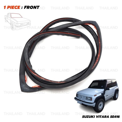 Fits Suzuki Vitara SE416 JX JLX 1989 - '99 Front Windshield Rubber Glass Seal - Picture 2 of 10