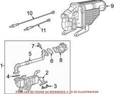 Genuine OEM Mopar Front Passenger Right Oxygen Sensor For Jeep Gladiator