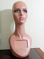 Female Mannequin Head Bust Wig Hat Display Stand Advertising MODEL MODEL Wigs