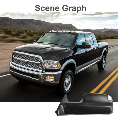 Right Side Towing Mirror Power Heated Signal For 2009-2016 Dodge Ram 1500 5500 - Picture 9 of 10