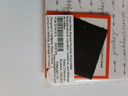NUR EINE! Keep Collective mehrfarbiges ROCKSTAR Inspo-Armband, nicht mehr produziert/Neu in Verpackung! - Bild 4 von 4