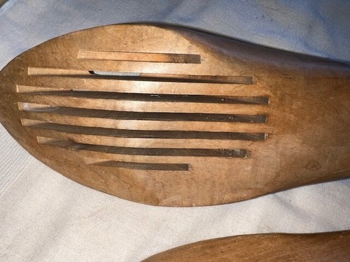 Florsheim Solid Wood Vintage, Shoe Tree Form Insert Stretcher Pair Size 8, 50s,  - Picture 5 of 9