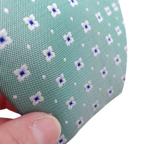 NWT Club Room Delaney Medallion Tie OS Green Classic Adjustable Business - Picture 3 of 8