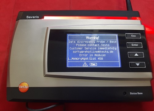 Testo Saveris AS-IS - Not Working - For Parts - No Power Adapter - Picture 3 of 5