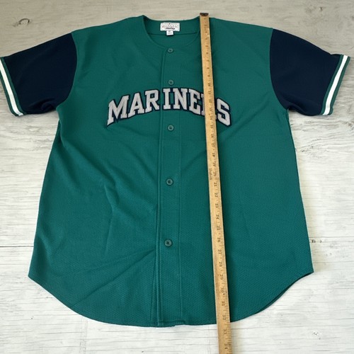 Vintage MLB Starter Seattle Mariners Alex Rodriguez Sewn Baseball Jersey Sz XL - Picture 10 of 17