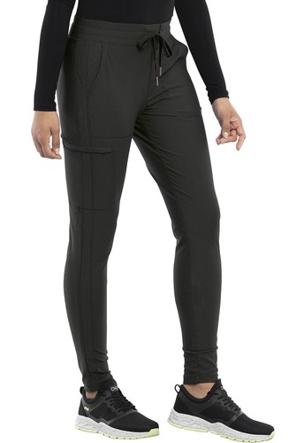 Cherokee Scrubs Mid Rise Tapered Leg Drawstring Pant CK095 OLBA Olive Free Ship - Bild 4 von 5