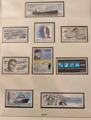 TAAF  Année 2015 COMPLETE NEUF LUXE N°722/760 F732 C 754 - Picture 3 of 4