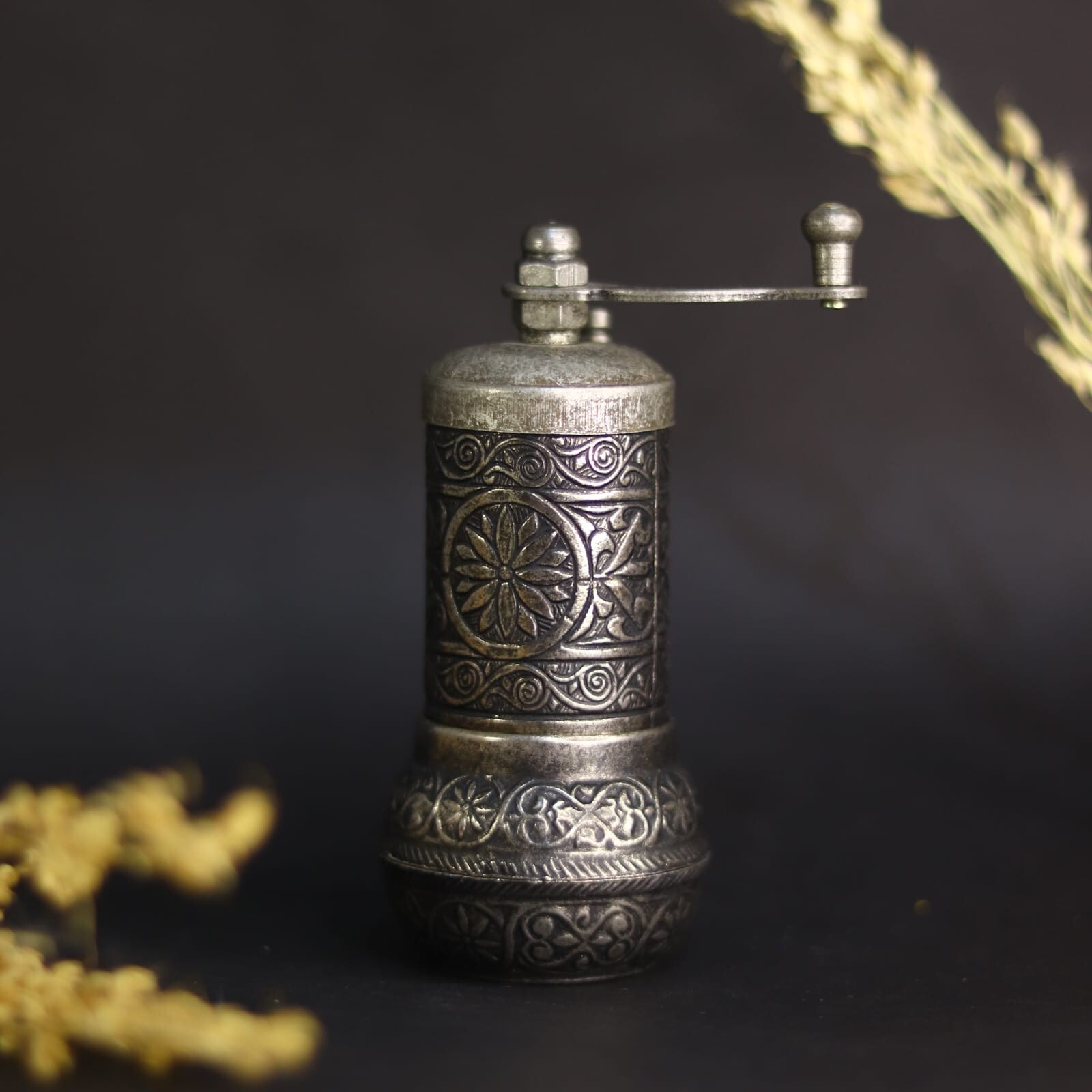 Turkish Handmade Coffee Grinder, Spice, Salt Grinder, Pepper Mill 4.2