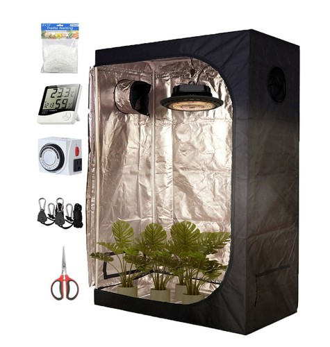 TopoGrow Hydroponic 48"X24"X72" Indoor Mylar Grow Tent W/Accessories Plant Grow - Picture 57 of 116