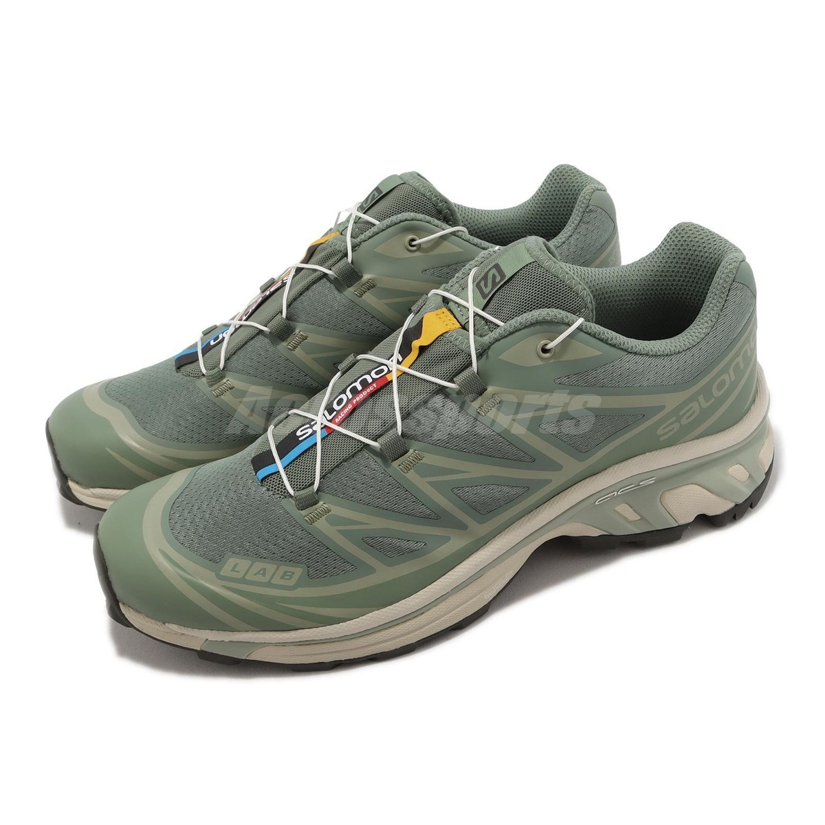 Salomon XT-6 Laurel Wreath Desert Sage Green Men Unisex Outdoor