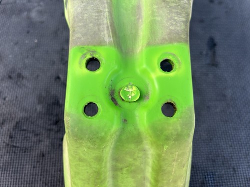 Kawasaki KX80 KX 80 85 1998 OEM guardabarros delantero carenado protector de plástico - Imagen 13 de 14