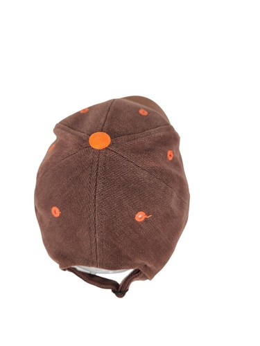 CLEVELAND BROWNS Football Adjustable Strapback OSFA Hat Cap by Logo Athletic - Picture 7 of 13