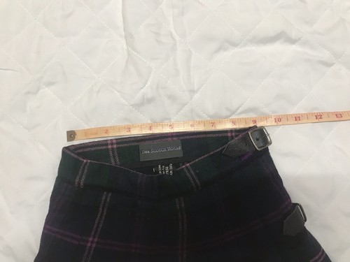 The Scotch House Checked Pleated Cotton Skirt 7/8 Years - Picture 8 of 9