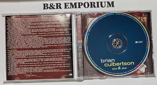 Brian Culbertson - Nice & Slow - (2001 Atlantic Records) - Used CD - Imagen 2 de 3